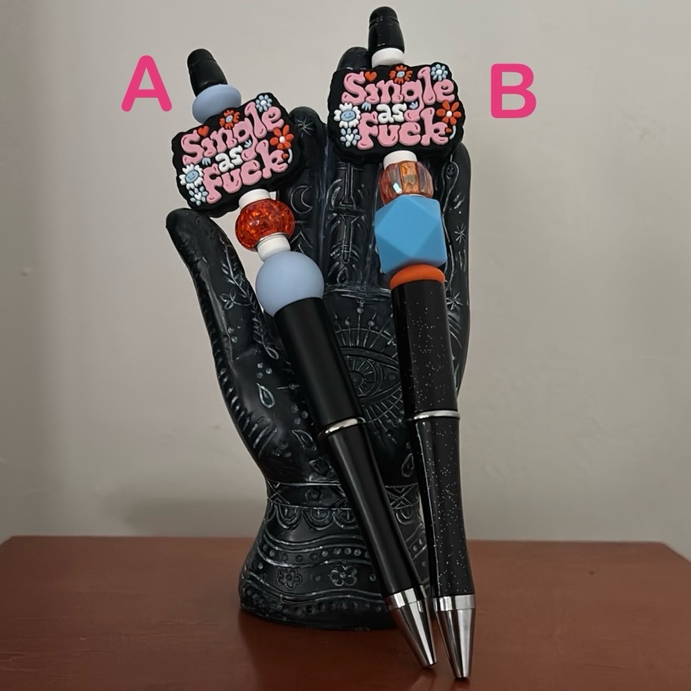 Single As Funny custom pen